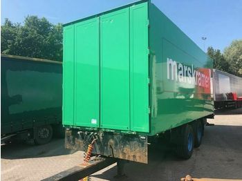 Closed box trailer Burg KMA DOORLAAD