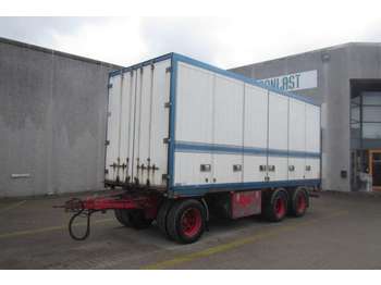 DAPA Åbenbar side - Closed box trailer