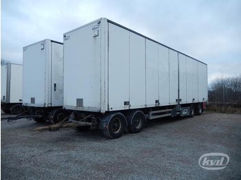  Ekeri L-4 Skåpsläp 4-axlar Box Trailer (side doors) - Closed box trailer