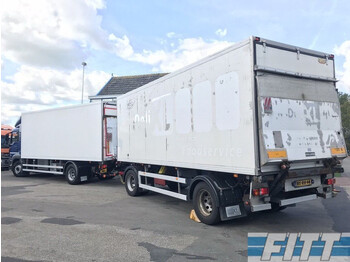 GRAY & ADAMS LTD. Geisoleerde opbouw met doorlaaddeuren en laadklep - Closed box trailer