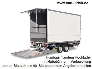 Closed box trailer Humbaur - HT354021RZD Hebebühnen-Anhänger