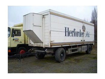 Kässbohrer Getränkehänger m.Kühlung - Closed box trailer