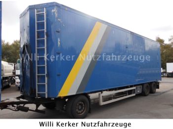 Knapen 3 Achs Schubboden 73 m3  - Closed box trailer