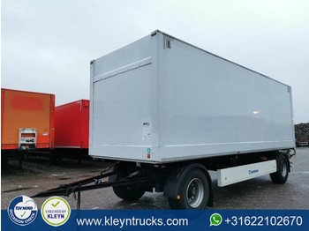 Closed box trailer Krone 2 AXLES DRYLINER back doors