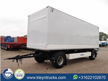 Closed box trailer Krone 2 AXLES DRYLINER back doors