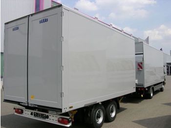 Saxas Kofferanhänger Tandem 11,9 to - Closed box trailer