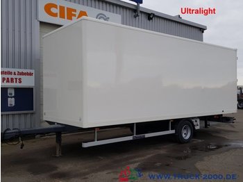 Closed box trailer Tang 1-Achs Koffer zwillingsbereift Neuzustand