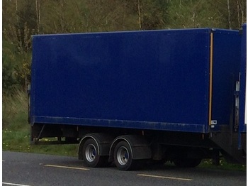 Closed box trailer Trailer