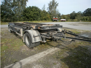  2-achs Schlittenanhänger / Hilse - Container transporter/ Swap body trailer