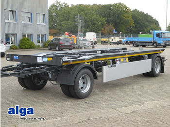 Container transporter/ swap body trailer ALGA, G18 ZL 5,0/Luftfederung/Scheibenbremsen