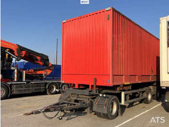  Container trailer LAGAB  5530-3-TC-LSC - Container transporter/ Swap body trailer
