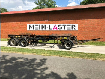 Container transporter/ swap body trailer Fuchs 3 Achs Kombianhänger Abroll/Absetzer
