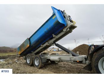 Container transporter/ swap body trailer Gigant Krokløft henger
