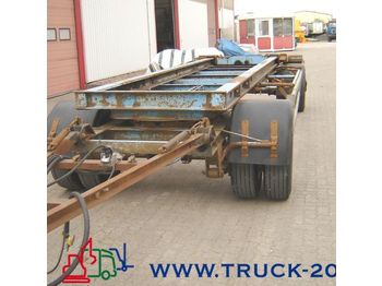  Hilse 2 Achs Schlitten Anh.Abrollcontainer BPW - Container transporter/ Swap body trailer