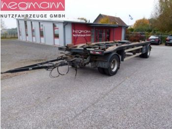 Container transporter/ swap body trailer Hüffermann HKA 1870, Drehschemelanhänger f 7 m Abrollcontai