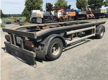 Container transporter/ swap body trailer Hüffermann Hueffermann Abrollanhanger HAR1855