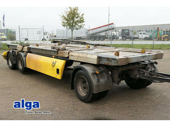 Container transporter/ swap body trailer Jung T2 MA 24L, 3-Achser, 2x Absetzer, Liftachse