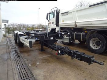 Container transporter/ swap body trailer Krone Lafette ZZW 18 eLE10 Lafette, Zentralachs, Krone