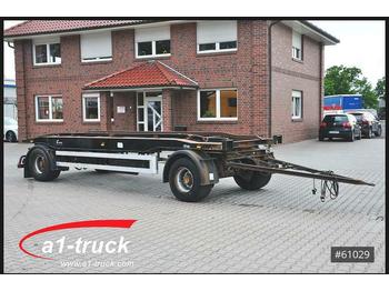 Container transporter/ swap body trailer Meiller Jung CA 18 H ECO 6.7, Schlitten, Luft,