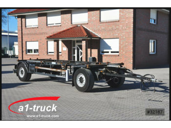 Container transporter/ swap body trailer Schmitz Cargobull AWF 18, BDF Standard, HU 05/2019, 1 Vorbesitzer