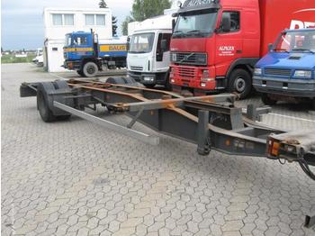 Wackenhut Ackermann E-EAF 10-7,8/122ZL 1 Achs 1999€ - Container transporter/ Swap body trailer