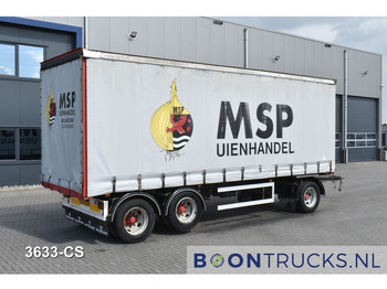 Contar A 1018 LC HANGER | LIFTAS * HARDHOUTEN VLOER * 40mm TREKOOG * NL TRAILER - Curtainsider trailer