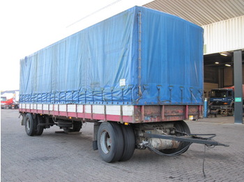 Contar HUIF MET BORDEN 2-AS - Curtainsider trailer