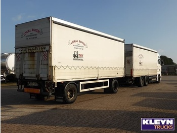 Dapa TWIN TIRE SAF AXLE  COMBI - Curtainsider trailer