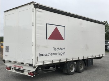  KRUKENMEIER Tandemanhänger TA 11,8 verzinkt Edscha, BPW - luft, - Curtainsider trailer