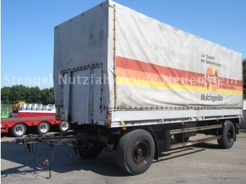 Kässbohrer 18to 2-Achs Anhänger Edscha  - Curtainsider trailer