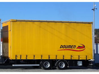 Curtainsider trailer LeciTrailer Anhänger / Pritsche + Plane 7,30 m!