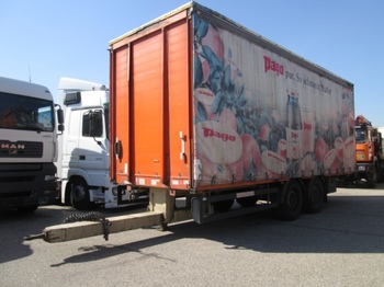 Curtainsider trailer Schwarzmüller TPA/E Tandem Anhänger