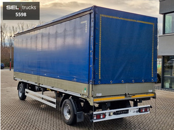 Web-Trailer PRASQ / Dachenteisung Bedienungselement  - Curtainsider trailer