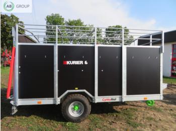 New Livestock trailer Cynkomet Anhänger 6T/Farm trailer/ Przyczepa KURIER-6 T-677: picture 1