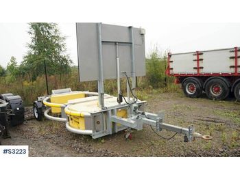 ATM Trailer - Dropside/ Flatbed trailer