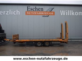 Blomenröhr Tandem Tieflader, BPW  - Dropside/ Flatbed trailer