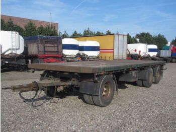 DIV. DAPA 3 Achs Holz / Plattform - Dropside/ Flatbed trailer