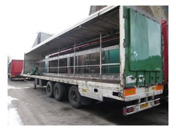 Floor FLO-12,5-28F - Dropside/ Flatbed trailer