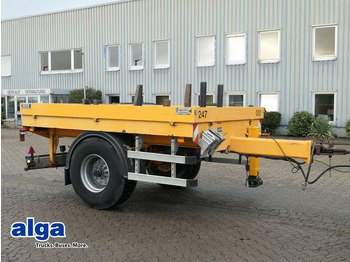 Hilse Ballastanhänger, 1-Achser, 9to. NL, BPW  - Dropside/ Flatbed trailer