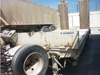 Kaiser PORTE ENGIN SPT 214F - Dropside/ Flatbed trailer