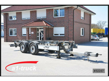 Container transporter/ Swap body trailer Fliegl TWP180 BDF Tandem 7.45/7.82 WB: picture 1