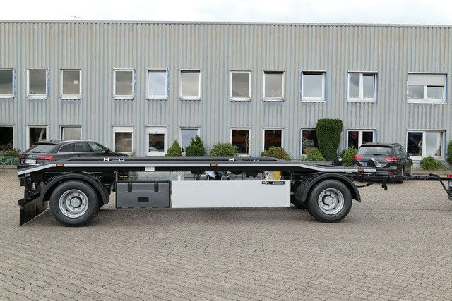New Roll-off/ Skip trailer HKM G 18 ZL 5,0, Außenroller, Sofort verfügbar: picture 2