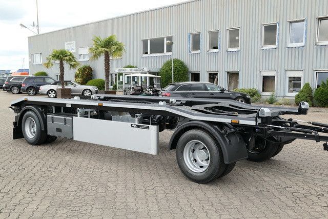 New Roll-off/ Skip trailer HKM G 18 ZL 5,0, Außenroller, Sofort verfügbar: picture 3