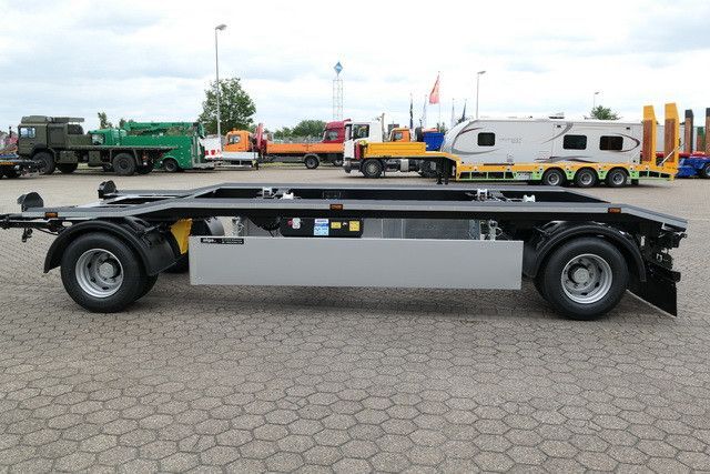 New Roll-off/ Skip trailer HKM G 18 ZL 5,0, Außenroller, Sofort verfügbar: picture 6
