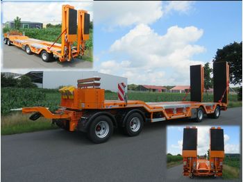 New Low loader trailer HRD 4-Achs Maschinentieflader Anhänger: picture 1