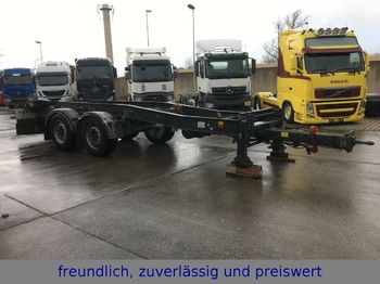 Container transporter/ Swap body trailer Hüffermann *HTSA 18.77 LS*2.ACHS*TANDEM-ABROLLANHÄNGER*: picture 1