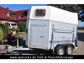 Livestock trailer Humbaur 2 Pferde+ Sattelkammer: picture 1