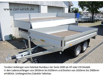 New Car trailer Humbaur - HT203118 Tandemanhänger 2,0t Hochlader: picture 1