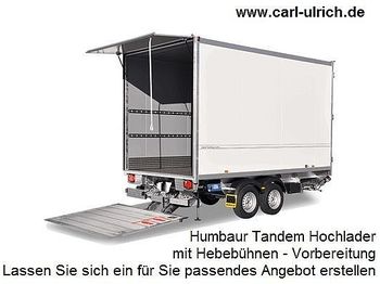 New Closed box trailer Humbaur - HT354021RZD Hebebühnen-Anhänger: picture 1