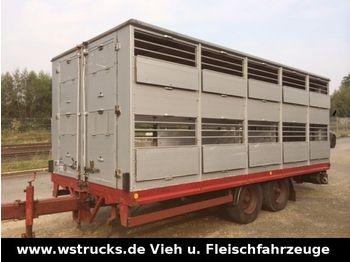 Livestock trailer KABA Tandem Einstock: picture 1